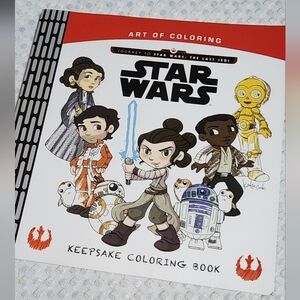 STAR WARS  KEEPSAKE COLORING ART OF COLORING